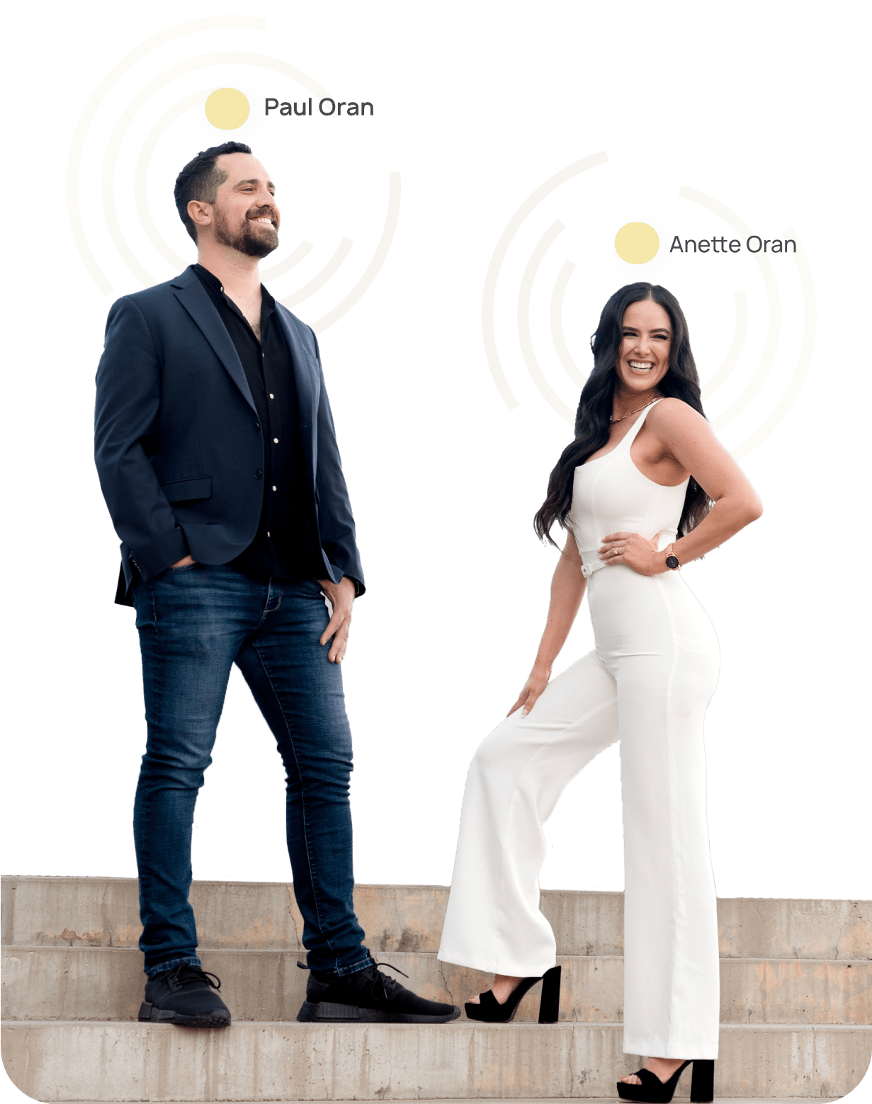 Cohere founders Paul Oran and Anette Oran